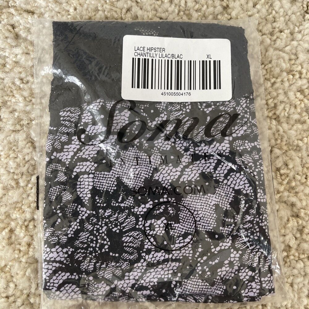 Soma Embraceable Lace Hipster Panties XXL - Lot Of 4 - New In Package - Picture 3 of 10